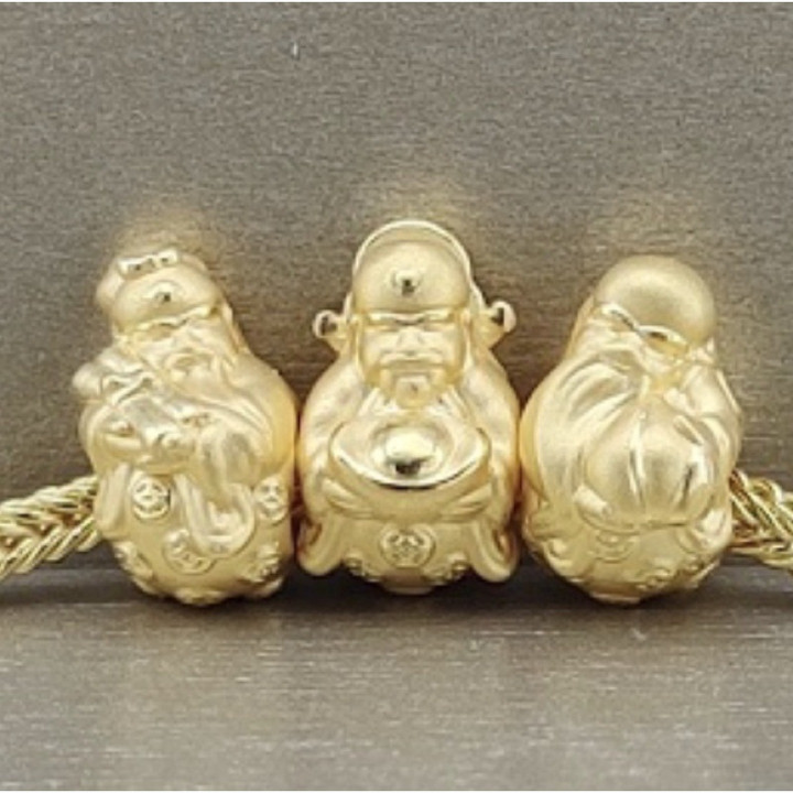 Anya Hok Lok Siu 金吊坠（五大天王）| 纯金饰品