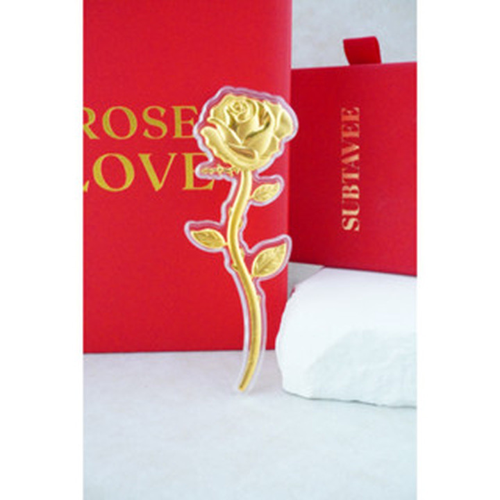 10K玫瑰金项链（0.1克） - 立即购买！