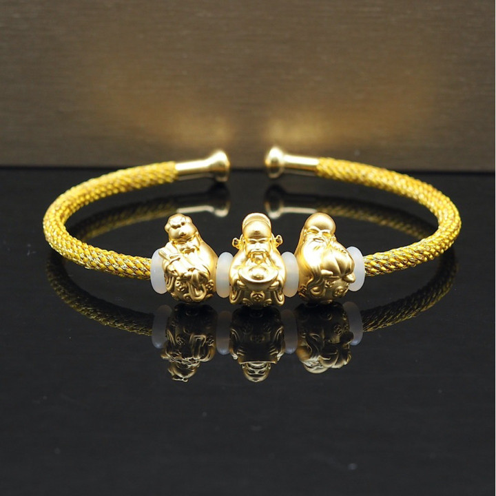 Anya Hok Lok Siu 金吊坠（五大天王）| 纯金饰品