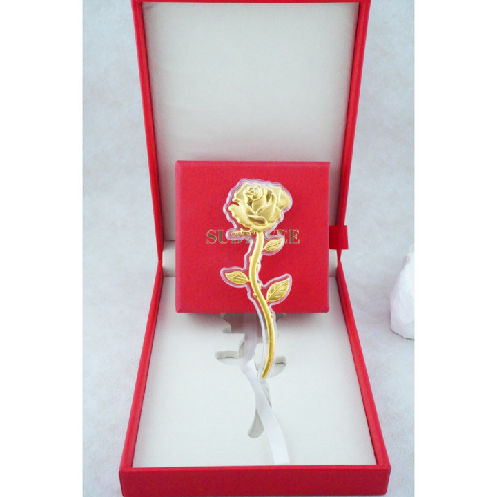 10K玫瑰金项链（0.1克） - 立即购买！