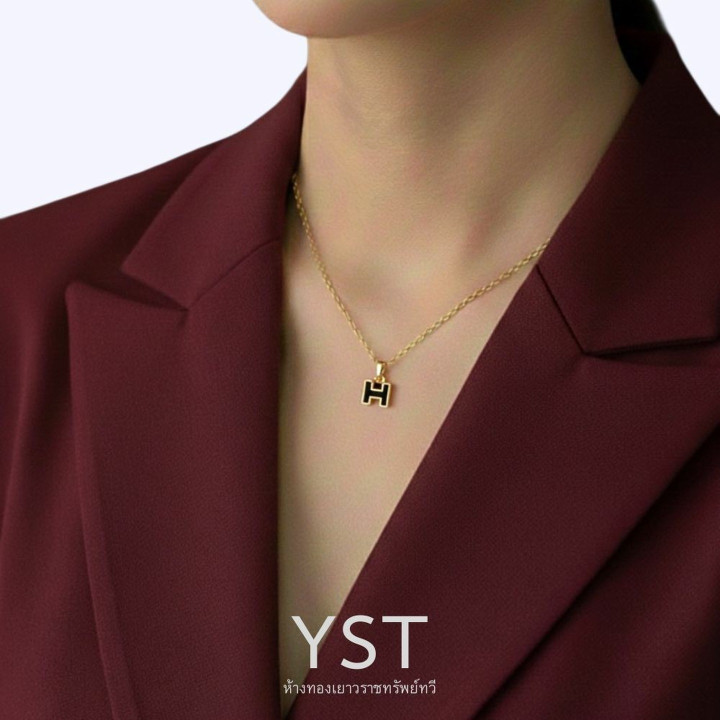 96.5% Pure Gold Fashion Necklace | YST H Design