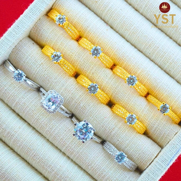 戴维卡戒指 | 96.5% 纯金 | 泰式金