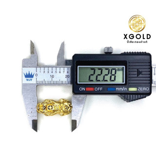 99.99%纯金貔貅（神话生物） - 1.2-1.3克（未镶嵌）