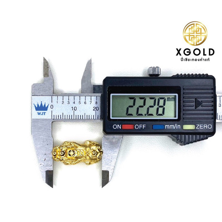 99.99%纯金貔貅（神话生物） - 1.2-1.3克（未镶嵌）