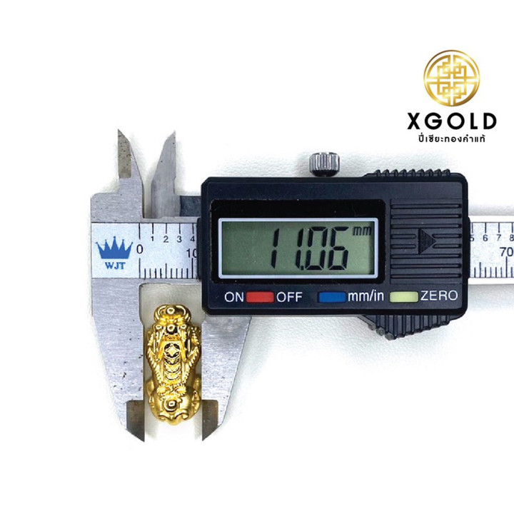 99.99%纯金貔貅（神话生物） - 1.2-1.3克（未镶嵌）