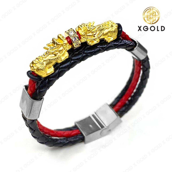 真金貔貅宝石吊坠 - 水下设计限量版