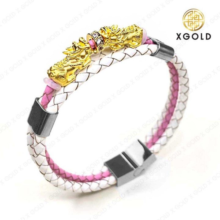 真金貔貅宝石吊坠 - 水下设计限量版