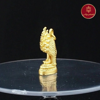 纯金安雅那伽佛像吊坠 | 2.10克