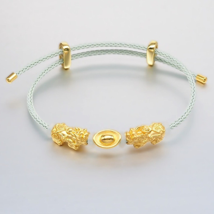 Pure Gold Pi Xiu Pendant: Lucky Charm & Investment