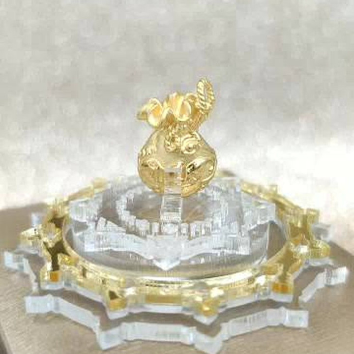 奢华黄金安雅吊坠 | 99.9%纯金