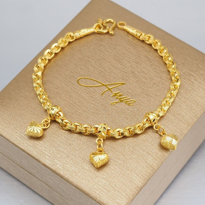 Luxury 22k Gold Bracelet | Unique Design & Authenticity Certificate