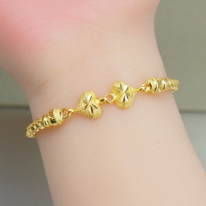 Luxury 22k Gold Bracelet | Unique Design & Authenticity Certificate