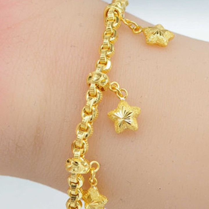 Luxury 22k Gold Bracelet | Unique Design & Authenticity Certificate