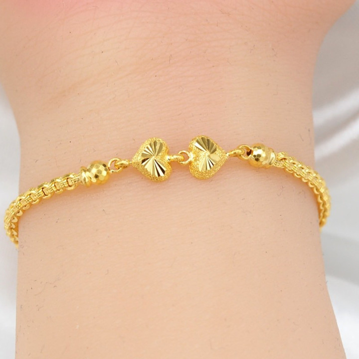 Luxury 22k Gold Bracelet | Unique Design & Authenticity Certificate