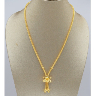Pure Gold Necklace & Pendant Set (7.5g) | Luxury & Authenticity