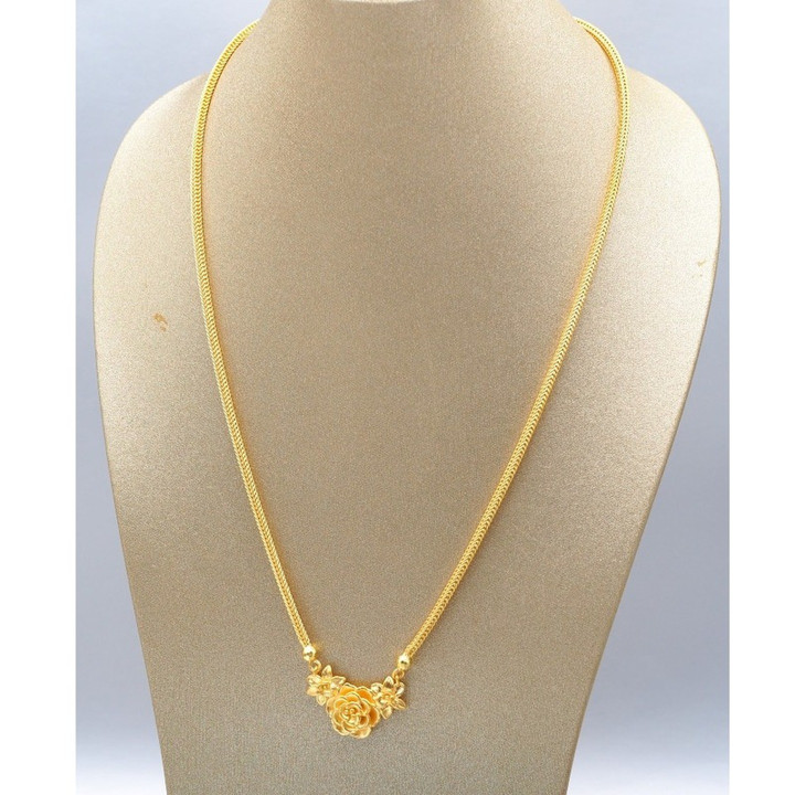 Pure Gold Necklace & Pendant Set (7.5g) | Luxury & Authenticity