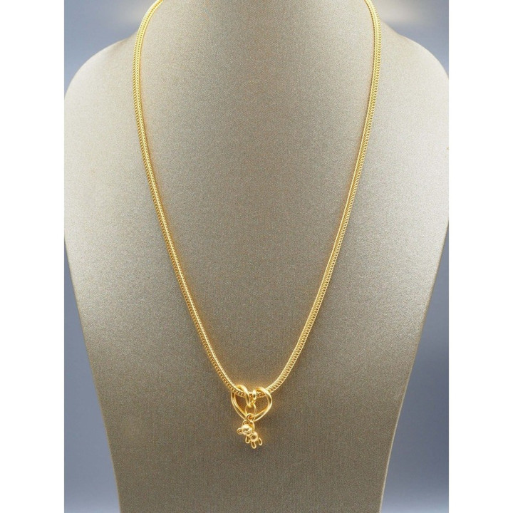 Pure Gold Necklace & Pendant Set (7.5g) | Luxury & Authenticity
