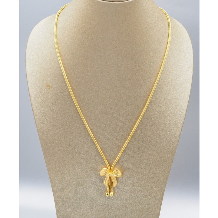 Pure Gold Necklace & Pendant Set (7.5g) | Luxury & Authenticity