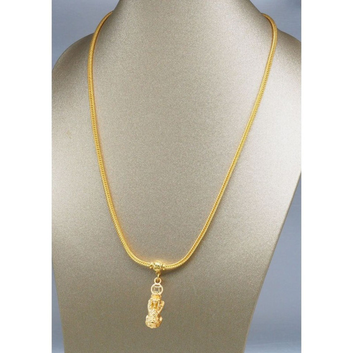 Pure Gold Necklace & Pendant Set (7.5g) | Luxury & Authenticity