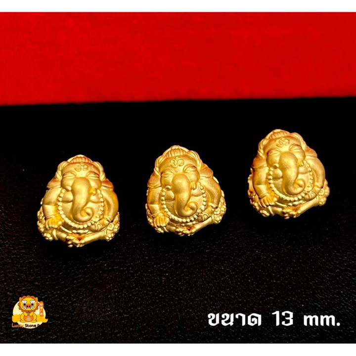 纯金象头神吊坠 | 99.9% 真品手链吊坠