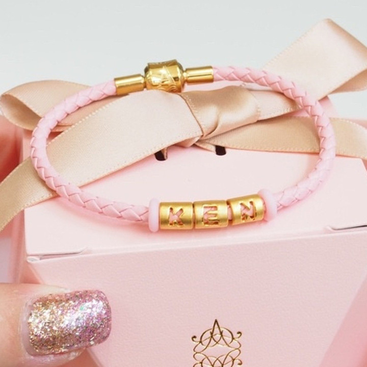 Pure Gold Anya Charm Necklace - A-Z Letters & Symbol