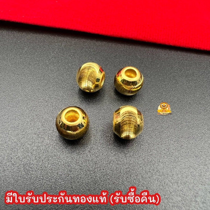 奢华8毫米纯金珠（99.9%真品）