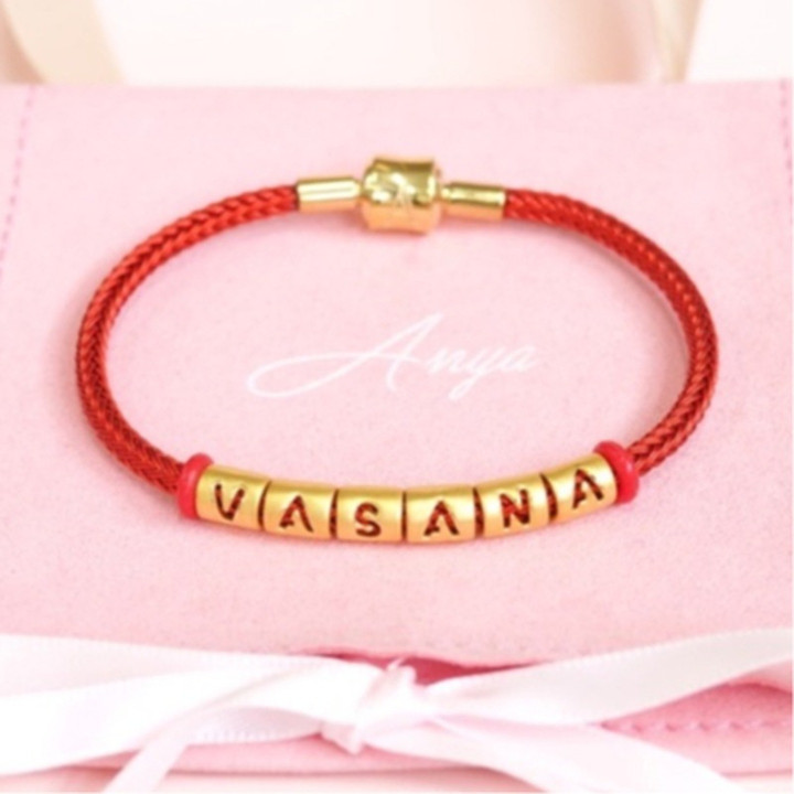 Pure Gold Anya Charm Necklace - A-Z Letters & Symbol