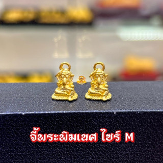 纯金象头神吊坠 | 小巧精致设计