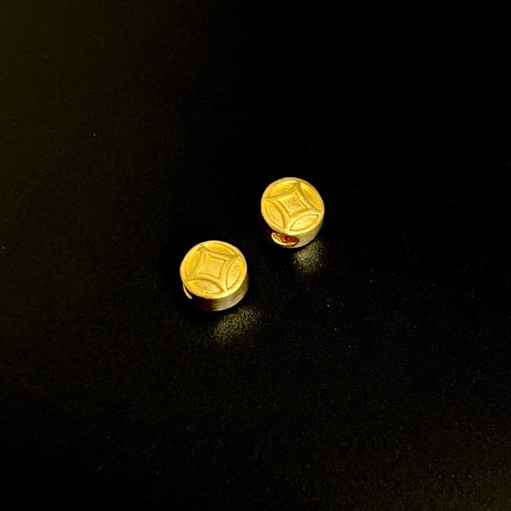 纯金吊坠 - 迷你尺寸及真品证书