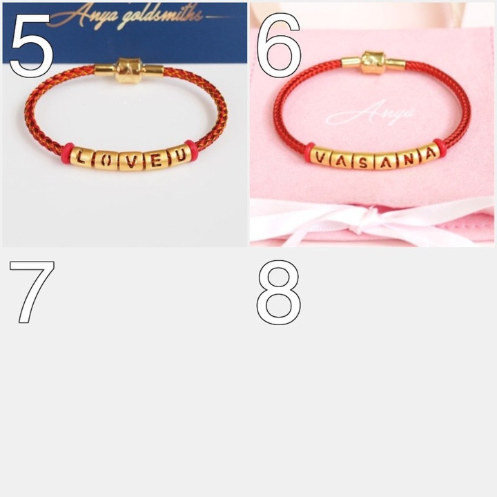 Pure Gold Anya Charm Necklace - A-Z Letters & Symbol