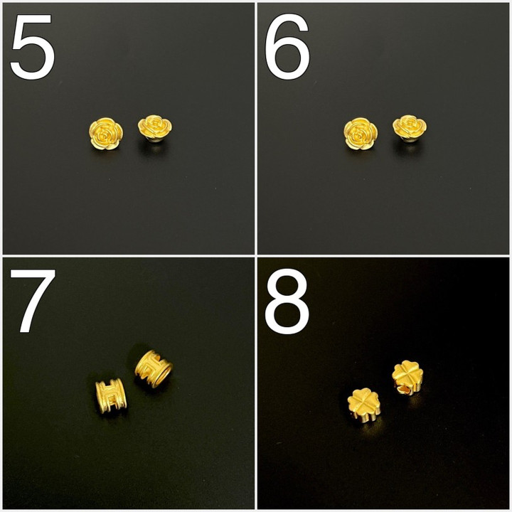 纯金吊坠 - 迷你尺寸及真品证书