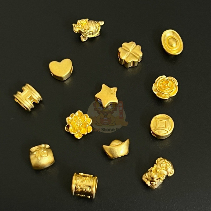 纯金吊坠 - 迷你尺寸及真品证书