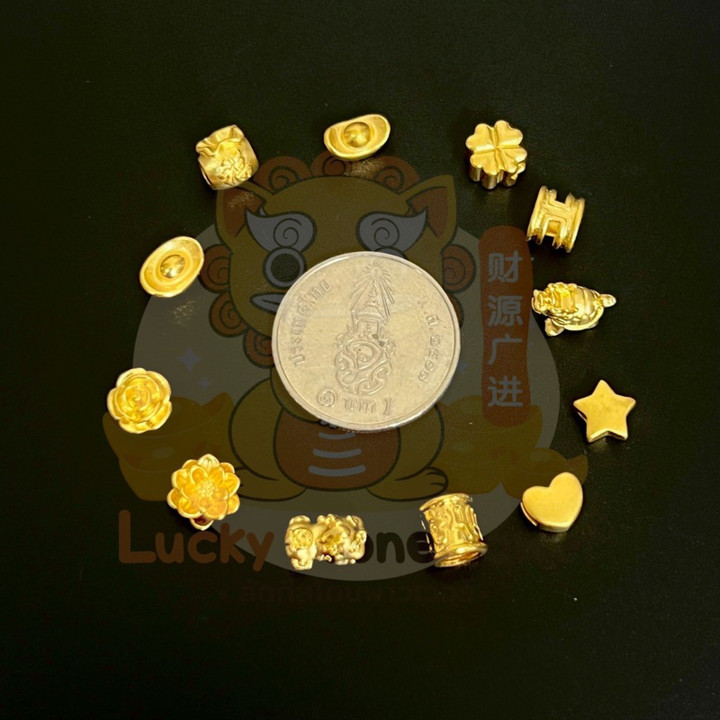 纯金吊坠 - 迷你尺寸及真品证书