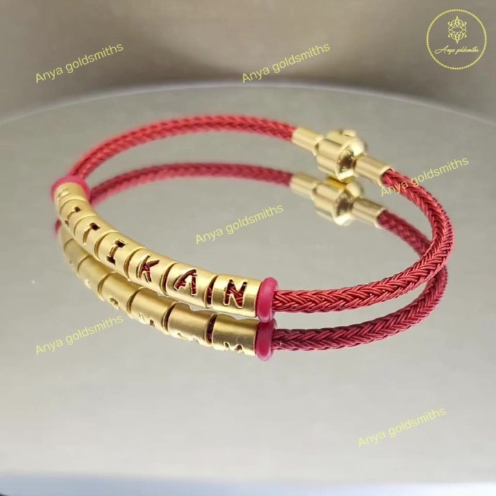 Pure Gold Anya Charm Necklace - A-Z Letters & Symbol