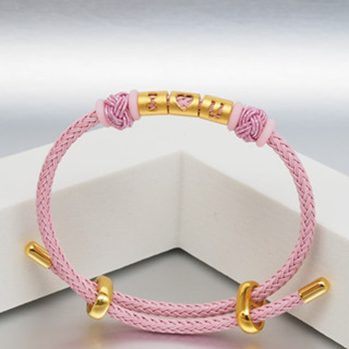 Pure Gold Anya Charm Necklace - A-Z Letters & Symbol