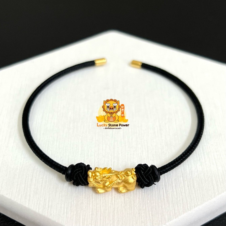 Pure Gold Pixiu Bracelets | Authentic & Lucky Charms