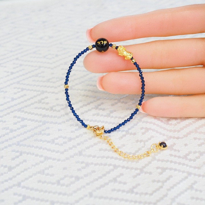 Gold Pi Xiu Pendant | Pure 24K Gold Wire Charm | Anya