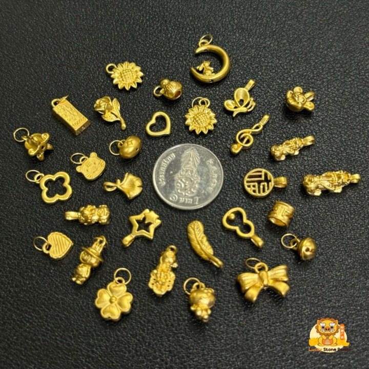 纯金吊坠 - 小巧精致，正品保证 | 回购保证