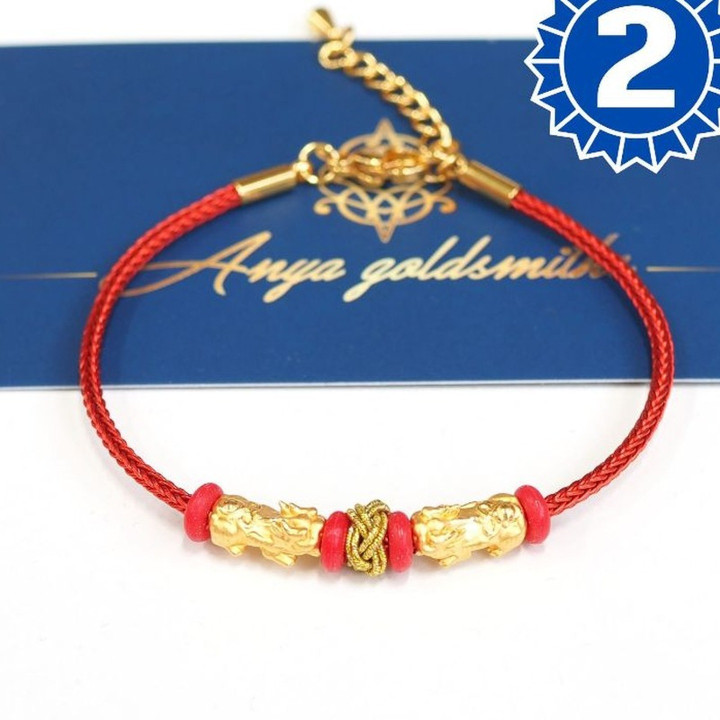 Lucky Pi Xiu Gold Pendant | Pure & Auspicious Symbol