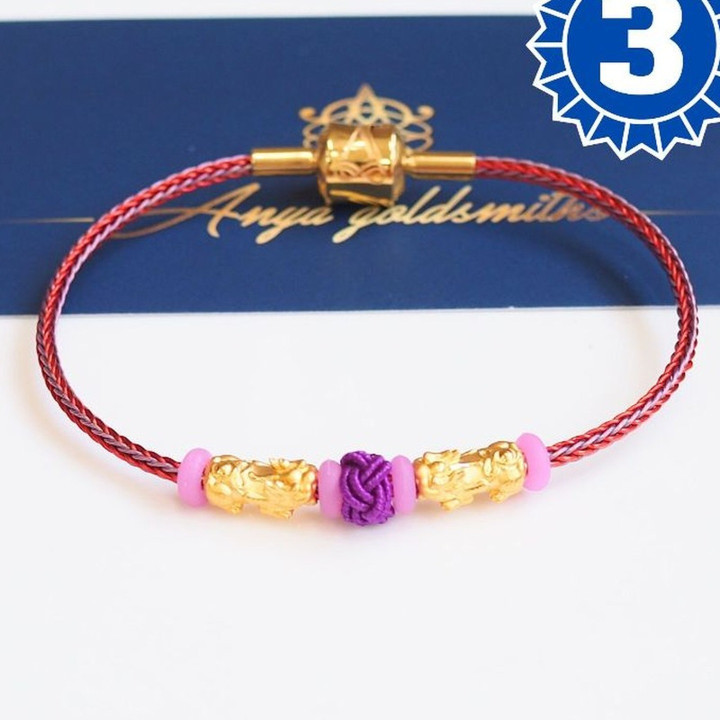 Lucky Pi Xiu Gold Pendant | Pure & Auspicious Symbol