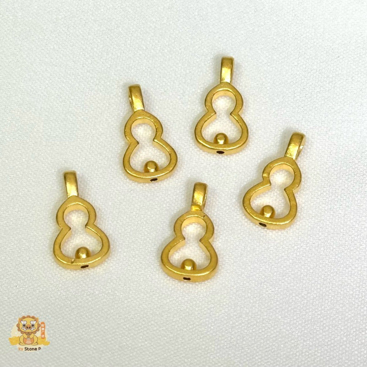 纯金财富吊坠 | 招财进宝