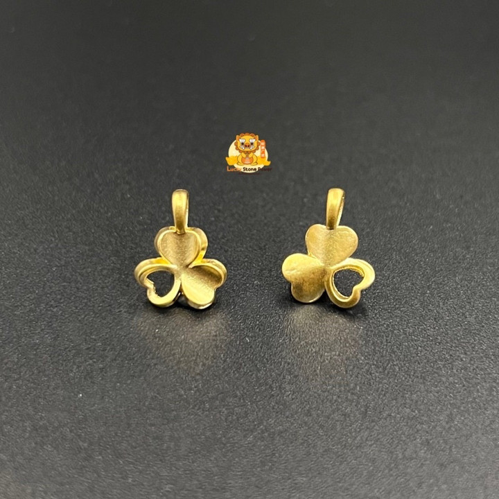 真金四叶草吊坠 | 0.15-0.17克 | 附带证书