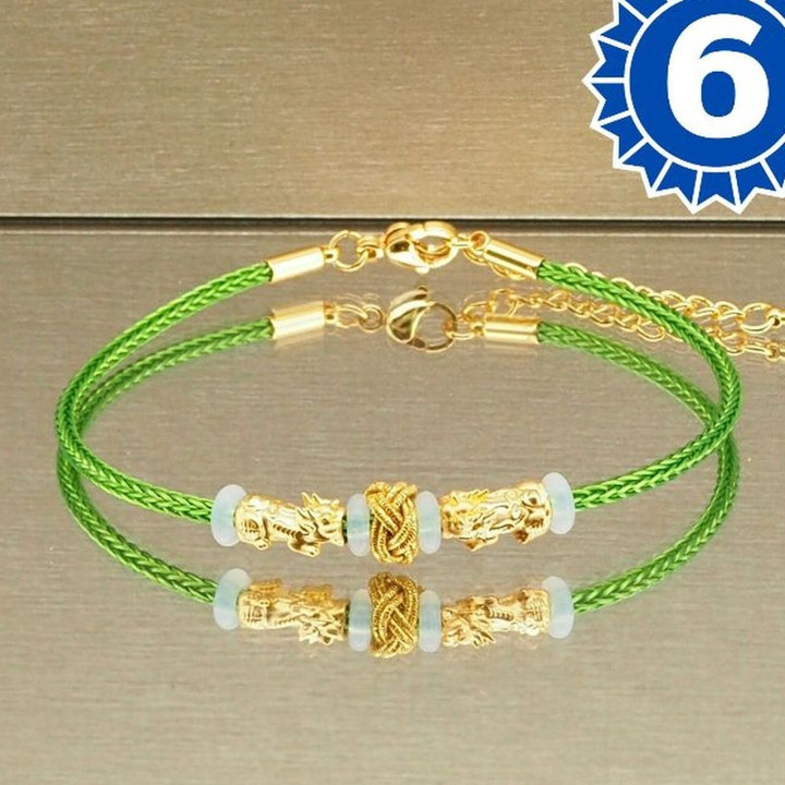 Lucky Pi Xiu Gold Pendant | Pure & Auspicious Symbol