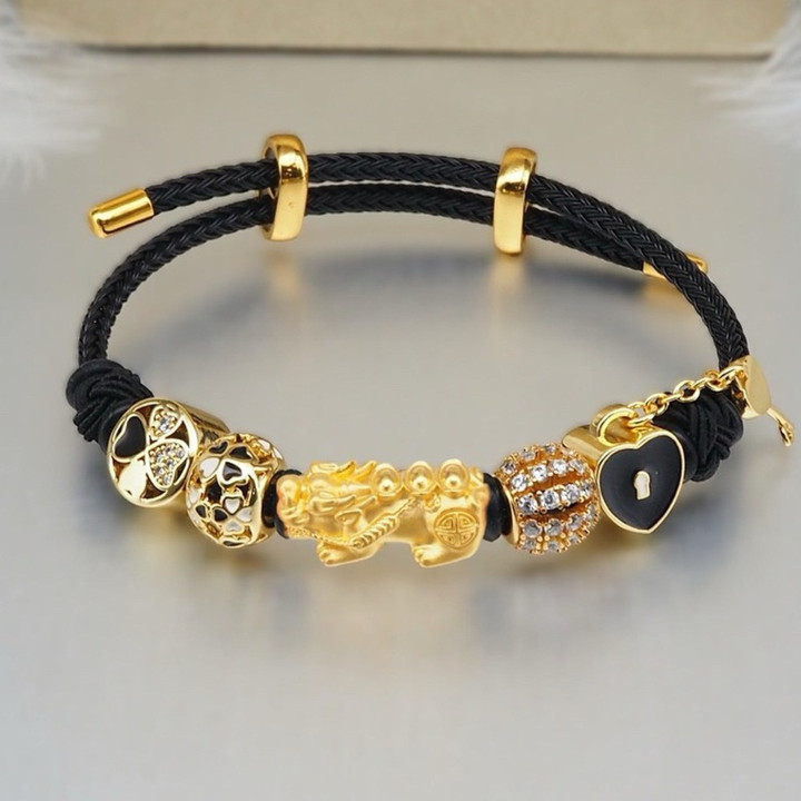 Gold Pi Xiu Pendant | Lucky Charm | 99.9% Pure Gold