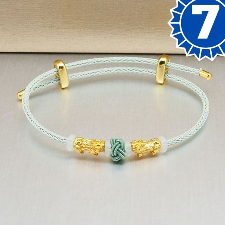 Lucky Pi Xiu Gold Pendant | Pure & Auspicious Symbol