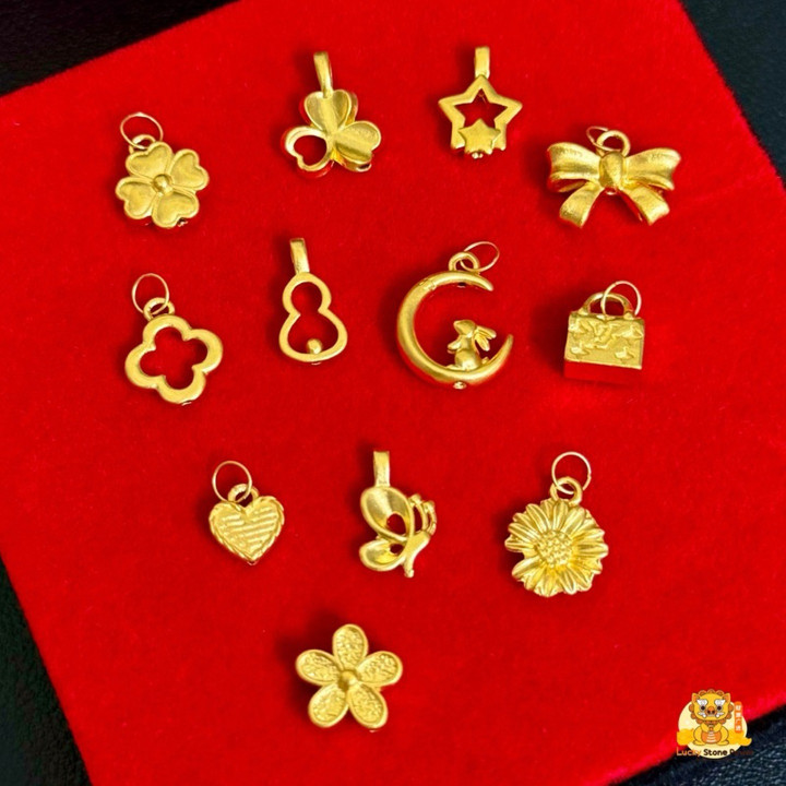 纯金吊坠 | 吉祥设计 | 证书保证