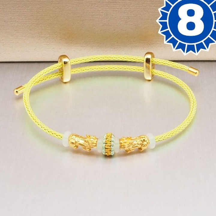 Lucky Pi Xiu Gold Pendant | Pure & Auspicious Symbol