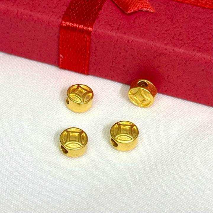 Pièce de monnaie chinoise en or pur avec certificat d'authenticité