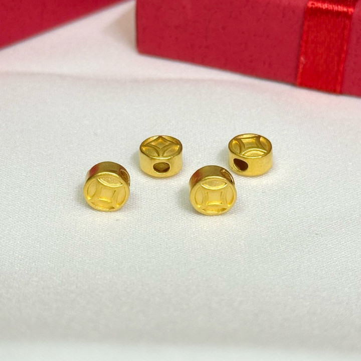 Pièce de monnaie chinoise en or pur avec certificat d'authenticité