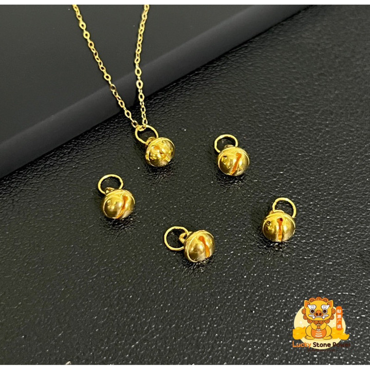 金铃吊坠 | 99.9%纯金及证书